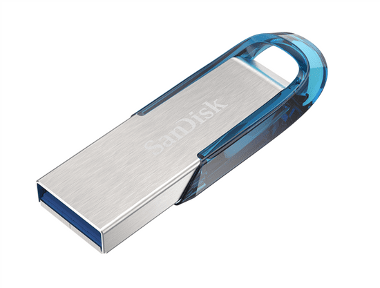 SanDisk USB ključ Ultra Flair, 32 GB, USB 3.0., moder