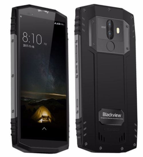 iGET Blackview BV9000 mobilni telefon, črn