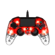 Nacon igralni plošček za PS4, svetlo rdeč