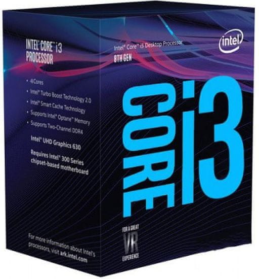 Intel procesor Core i3-8350K BOX, Coffee Lake