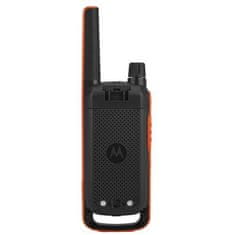 Motorola Walkie Talkie Talkabout T82, oranžno-črn
