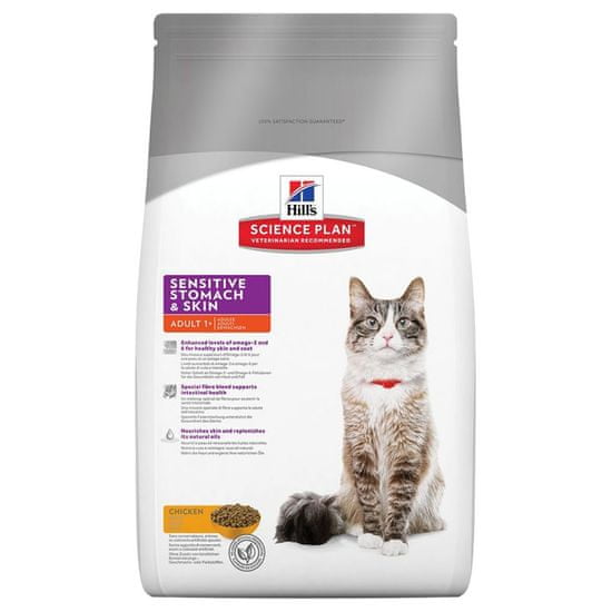 Hill's hrana za mačke z občutljivo kožo Feline, 5 kg