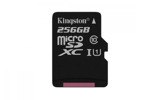 Kingston spominska kartica microSDHC, 256GB (SDCS/256GBSP)