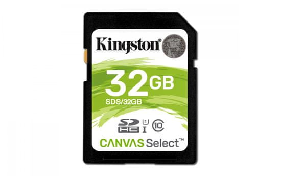 Kingston spominska kartica SDHC, 32GB 80R Class 10 UHS-I (SDS/32GB)