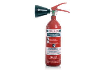 Gallus Gallus gasilni aparat na CO2 z nosilcem, 2 kg