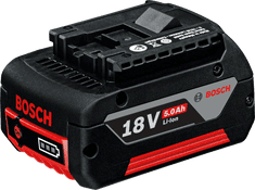 BOSCH Professional baterija GBA 18V, 5,0Ah (1600A002U5)