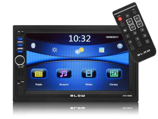 Blow AVH9880 avtoradio, LCD, 2DIN, GPS, Windows CE