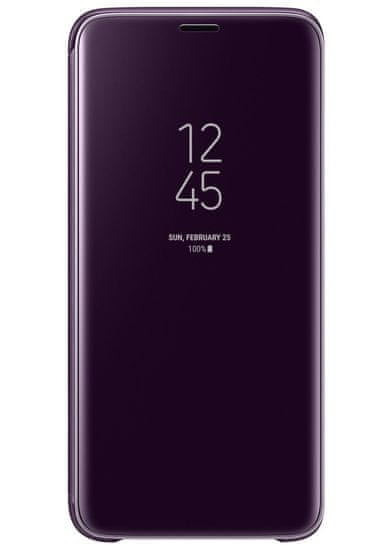 Samsung torbica Clear View za Galaxy S9, originalna, vijolična (EF-ZG960CVEGWW)