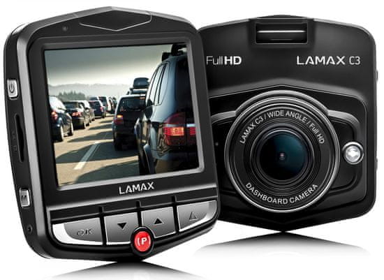 LAMAX avto kamera Drive C3 - Odprta embalaža
