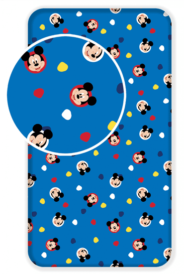 Jerry Fabrics bombažna rjuha Mickey 04