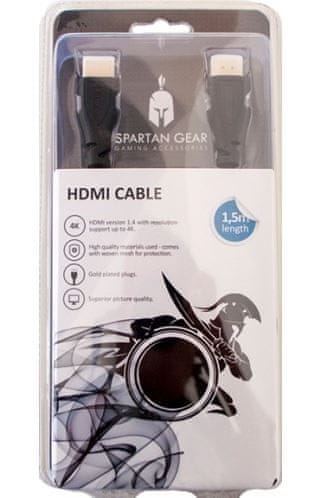Spartan Gear kabel HDMI, 1,5 m