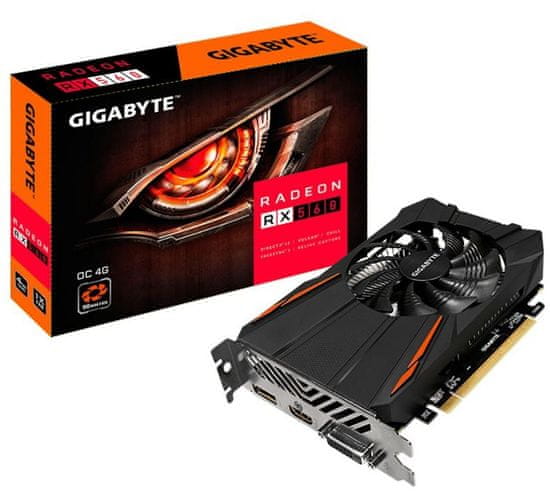 Gigabyte grafična kartica Radeon RX 560 OC, 4GB GDDR5