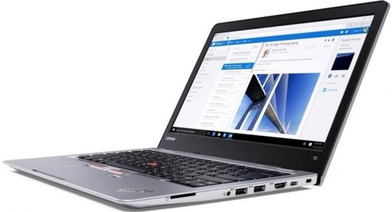 Lenovo prenosnik ThinkPad 13 G2 i5-7200U/8GB/256GB/13,3FHD/W10P (20J1004DSC), črn