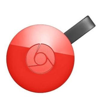 Google adapter Chromecast 2, rdeč