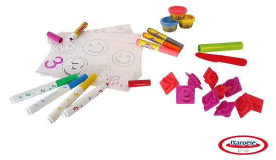Play-Doh komplet Učim se številke