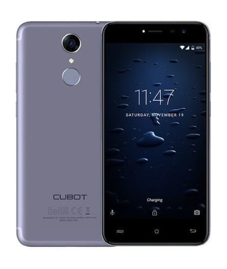 Cubot mobilni telefon Note Plus, LTE, DualSIM, moder