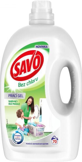 Savo tekoči detergent 3,5l (70 pranj) - Odprta embalaža