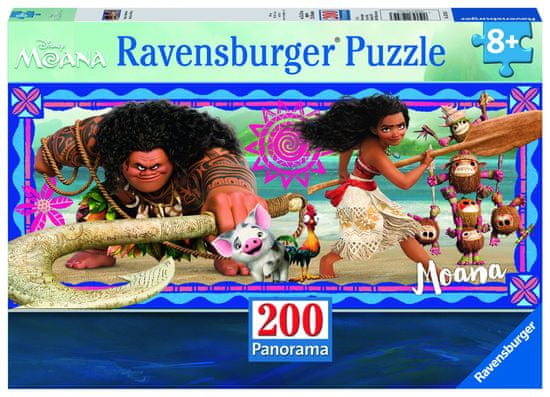 Ravensburger sestavljanka Disney Vaiana: avanture Moana, 200 delov