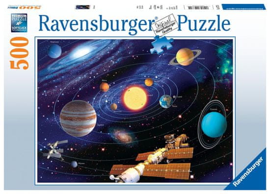 Ravensburger sestavljanka Planetarni sistem, 500 delov