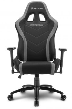 Sharkoon gamerski stol Shark SGS2, črn/siv