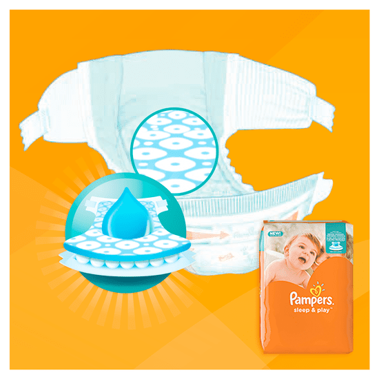 Pampers hla ne plenice Sleep Play 5 Jumbo Pack 11 16 kg 58