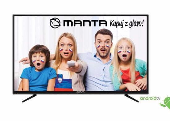 Manta LED TV sprejemnik 4K, 55LUA58L Android - Odprta embalaža