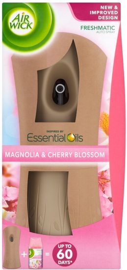 Air wick Freshmatic avtomatski razpršilnik + polnilo Magnolia & Cherry Blossom, 250 ml