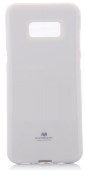 Goospery tanek silikonski ovitek (0,3) Jelly za Samsung Galaxy S8 Plus, bel