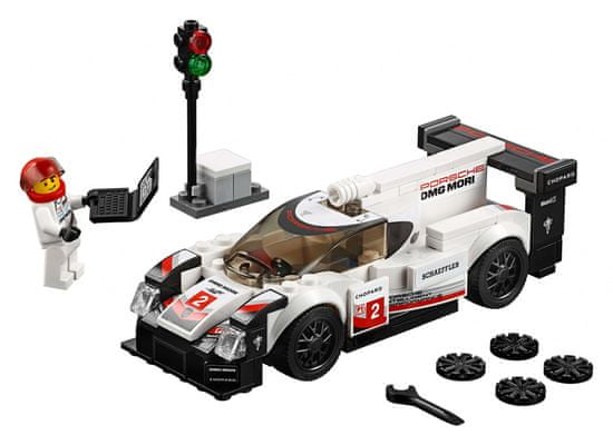LEGO dirkalni avto Porsche 919 Hybrid, Speed Champions 75887