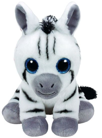 TY igrača Beanie Babies STRIPES, zebra, 24 cm