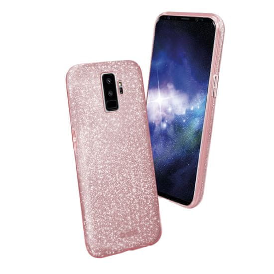 SBS ovitek za Samsung Galaxy S9 Plus, roza, z bleščicami