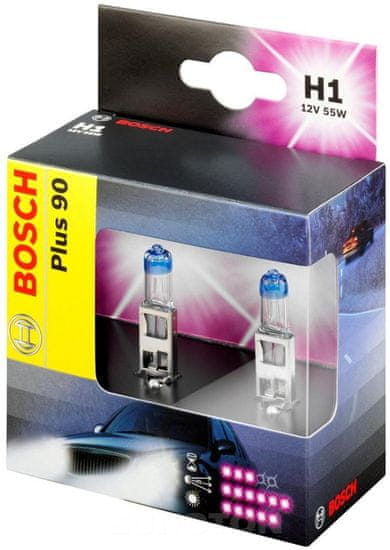 Bosch žarnica H1 Plus 90, 12 V