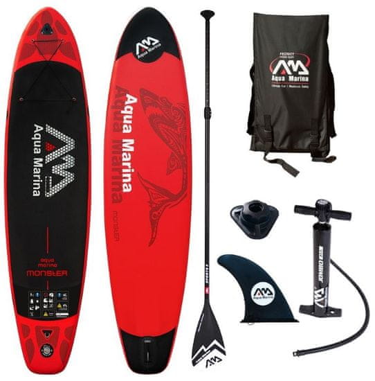 Aqua Marina napihljiv SUP Monster (347 l), z veslom Sports II