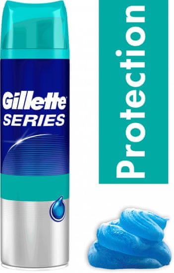 Gillette gel za britje Series ExProtection Gel, 200 ml