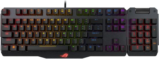 ASUS tipkovnica Claymore, MX Red, RGB, US-SLO