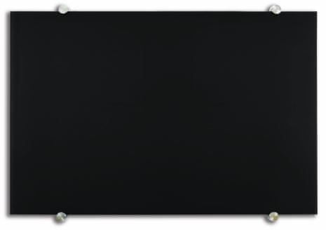Piši-Briši steklena črna tabla, 100 x 150 cm