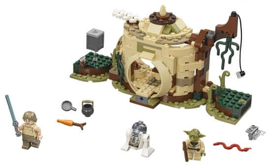 LEGO Star Wars 75208 Skrivališče mojstra Yode