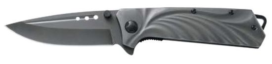 Ausonia zložljiv žepni nož (26569) z jeklenim ročajem