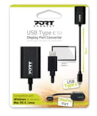 Port Designs pretvornik USB-C v DisplayPort