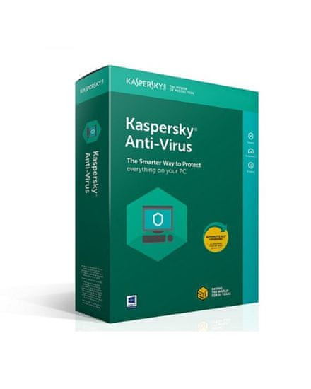 Kaspersky Anti-Virus obnovitvena licenca za 1 PC, 1 leto