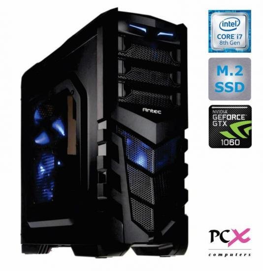PCX računalnik Extian GXLED 4.2 i7-8700/16GB/SSD240+2TB/GTX1060/FreeDOS (139534)