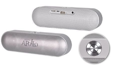Apollo Bluetooth zvočnik S207, srebrn