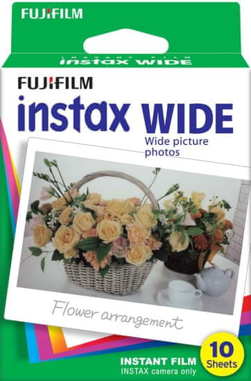 FujiFilm Instax Wide film, barvni, 10 kos