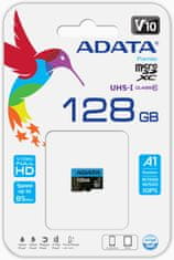 A-Data spominska kartica, Premier microSDXC 128GB UHS-I Class10 + adapter