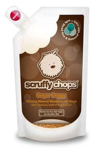 Scruffy Chops šampon za pse Sugar Doggy, z vonjem karamele, 250 ml