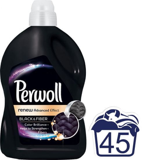 Perwoll pralni gel Renew Advanced Black, 2,7 l, 45 pranj - Odprta embalaža