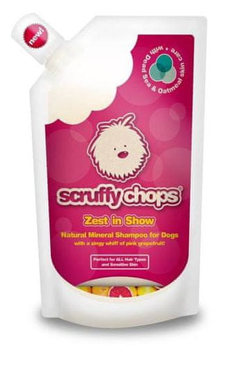 Scruffy Chops šampon za pse Zest in Show, z vonjem citrusov, 250 ml
