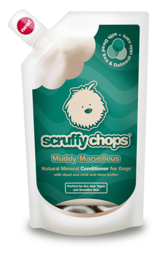 Scruffy Chops balzam za pse Muddy Marvelous, vonj kokosa, 250 ml