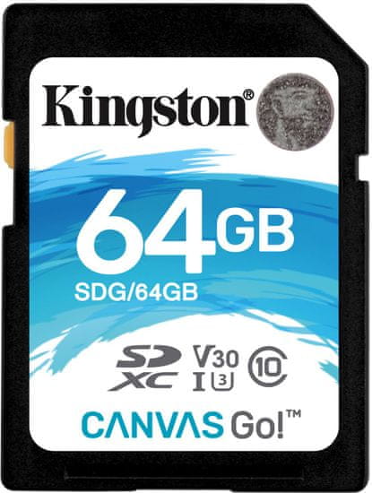 Kingston spominska kartica KINMC-64GB_CANVAS