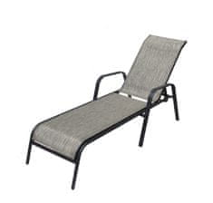 ležalnik ZWC-52, siv